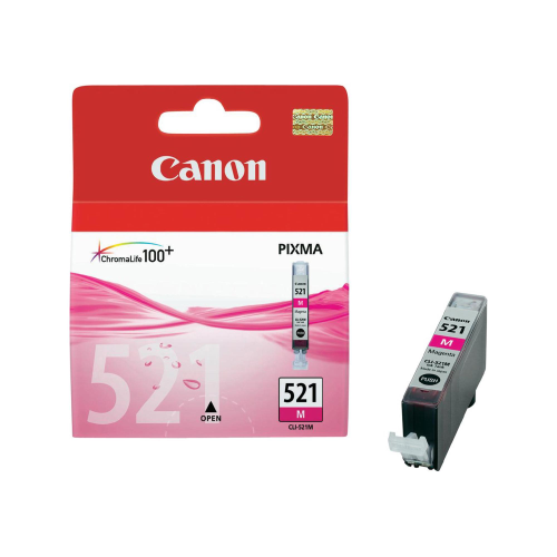 CANON CLI-521M SERBATOIO MAGENTA PER PIXMA MP540-MP620-MP630-MP980-iP3600-iP4600-MX860 (2935B001)